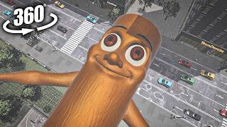 Triple T appear in the City ! | VR / 4K | Tung Tung Tung Sahur