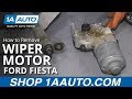 How to Replace Wiper Motor 09-19 Ford Fiesta