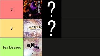 The Touhou Tier List