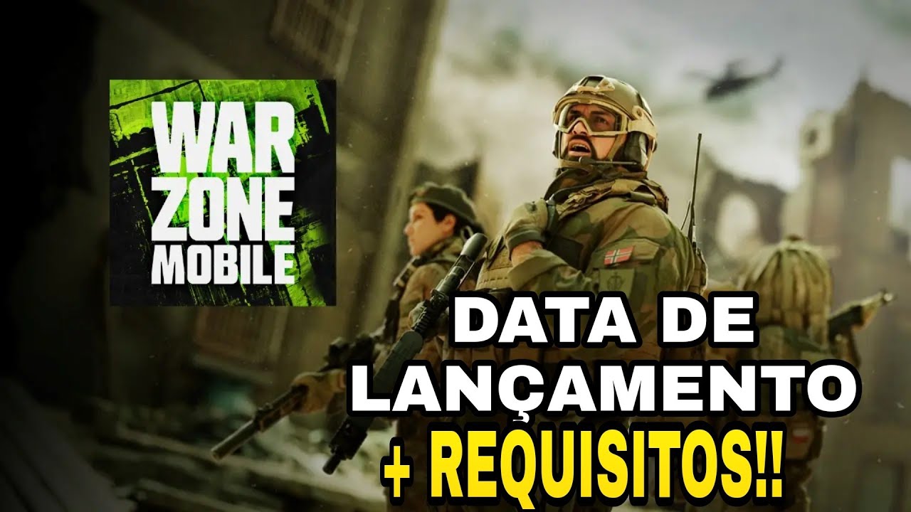 CALL OF DUTY WARZONE MOBILE , FINALMENTE confirmada DATA DE LANÇAMENTO  OFICIAL !! + requisitos? 