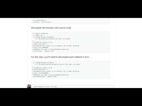 How to recover lost Python source code if it's still resident in-memory