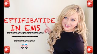 EMT/Paramedic Medication Notecards || Eptifibatide
