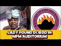 LADY FOUND D D INSIDE MFM AUDITORIUM Trending Nigeria Church LADY FOUND D D INSIDE MFM AUDITORIUM Trending Nigeria Church
