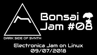 Electronica Jam on Linux 09/07/2018 - Bonsai Jam #08