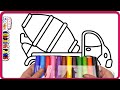 Truck Drawing And Coloring / Akn Kids House