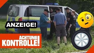 "OHJE!" 😲 Anzeige wegen zu wenig Reifenprofil! |2/2| Kabel Eins | Achtung Kontrolle screenshot 3