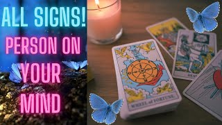 ALL SIGNS! ✨❤️ ENERGY CHECK IN 🙌 THAT SPECIFIC PERSON ON YOUR MIND 🤔❤️ TIMESTAMPED! 💫