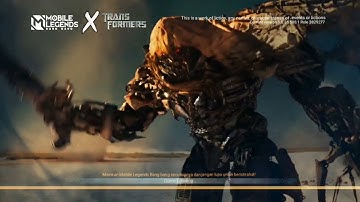 Loading Screen Mobile Legends x Transformers Terbaru