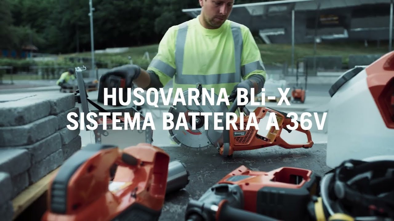 Flessibilità vera. Ovunque. | Piattaforma batteria BLi-X | [IT] | Husqvarna Construction
