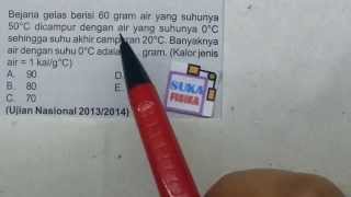 Kalor-soal asas black suhu campuran - fisika