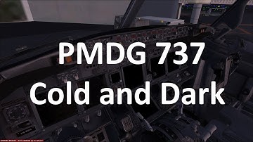 PMDG 737 NGX Startup and Takeoff | Cold and Dark | SAS | Arlanda