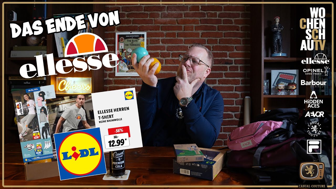 ellesse beim Discounter - Casual Couture Wochenschau vom 04.04.2025