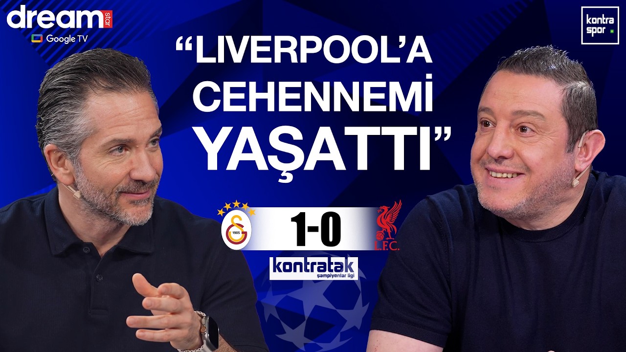 🔴 CANLI | Galatasaray - Liverpool Maç Sonu | Nihat Kahveci, Nebil Evren | Kontratak