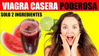 Como hacer viagra casero | viagra para hombres Con Solo 2 Ingredientes muy PODEROSO y EFECTIVO