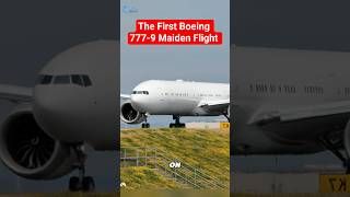 Singapore Airlines 777-9 First Flight. #shorts