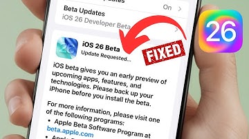 iOS 26 Beta : How TO Fix "Update Requested" issue on iPhone || iOS 26