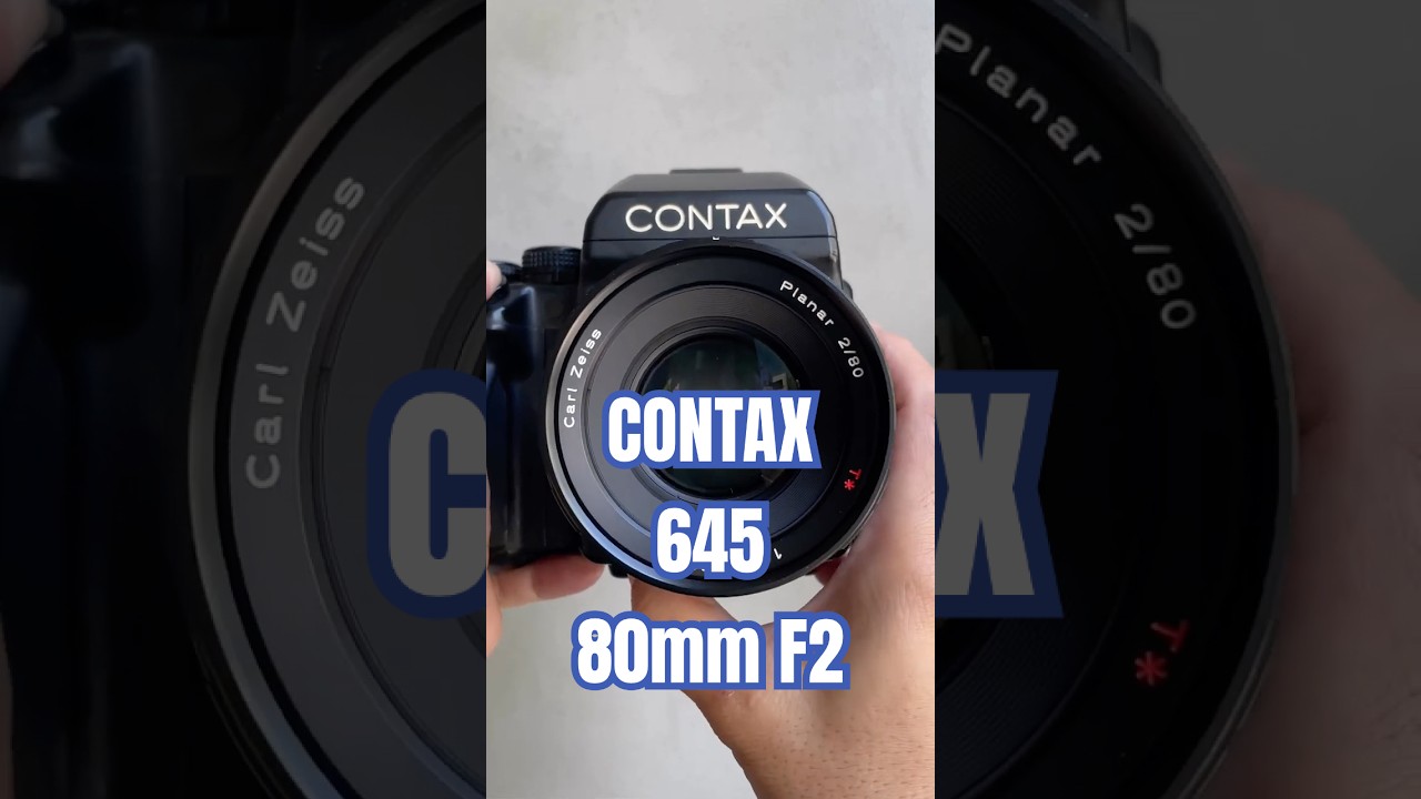 CONTAX 645 + Planar 80mm F2