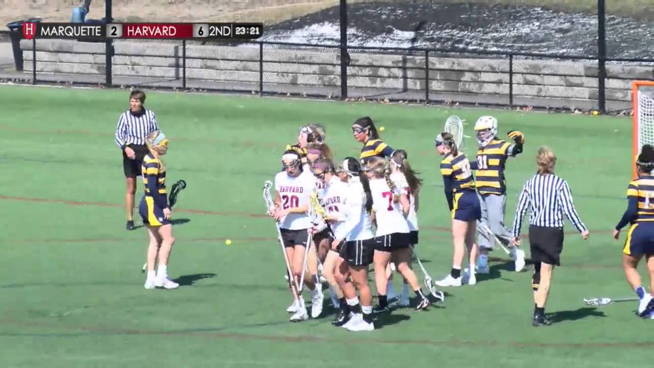 highlights-harvard-women-s-lacrosse-handles-marquette-15-6-youtube