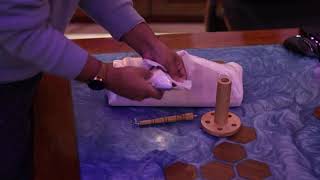 Assembling Wood Yarn Winder Yarn Ball Winder Unboxing and Assembly INTAJ