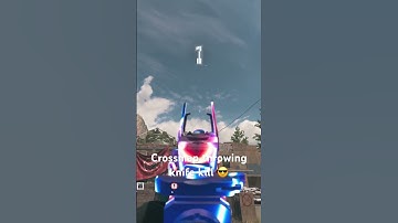 Crossmap throwing knife kill😎#codmw3 #viralshorts #shorts