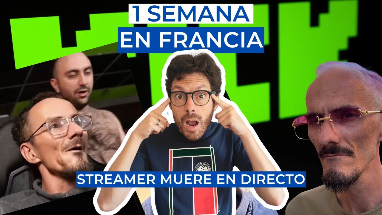 Un streamer muere en directo, el balance del baño en el Sena, Alain Delon...1 Semana en Francia