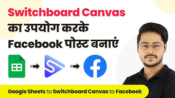How to Create Facebook Posts using Switchboard Canvas - Google Sheets, SwitchBoard & Facebook