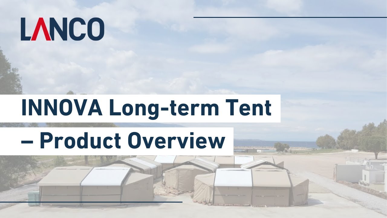INNOVA Long-term Aluminium Frame Tent – Product Overview - YouTube