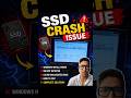SSD Crash Issue