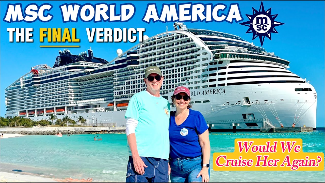 MSC World America The Final Verdict - Ocean Cay Cabana Experience