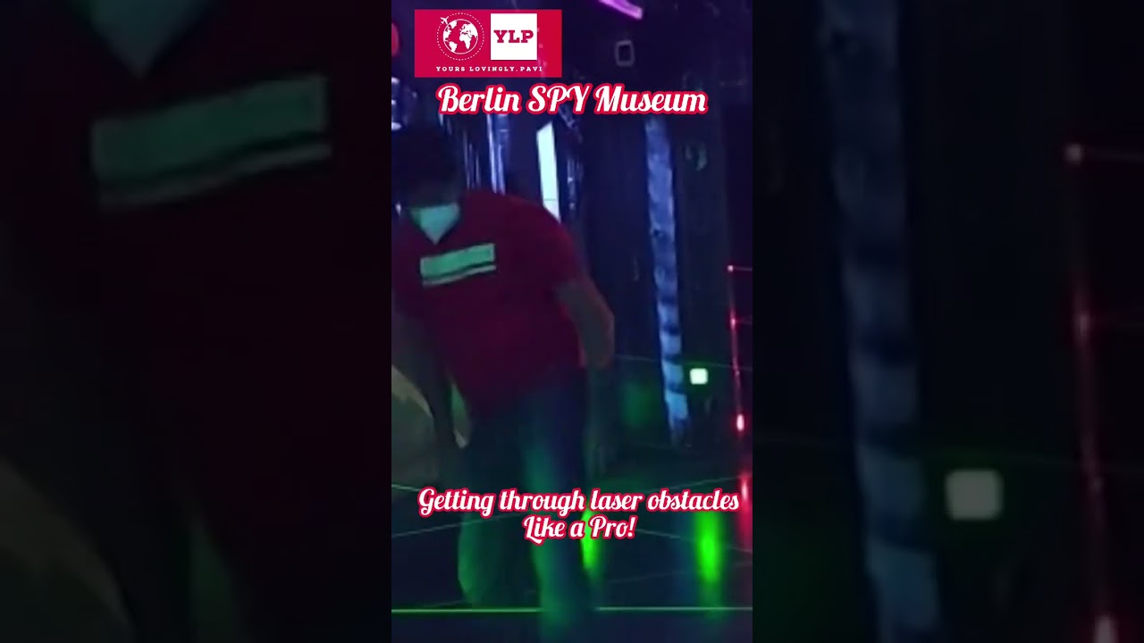 Berlin's Ultimate Adventure: Laser Obstacle at the SPY Museum!