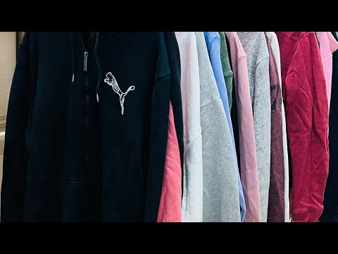 Світшоти секонд-хенд мікс 1 сорт від 8 кг, видео 1