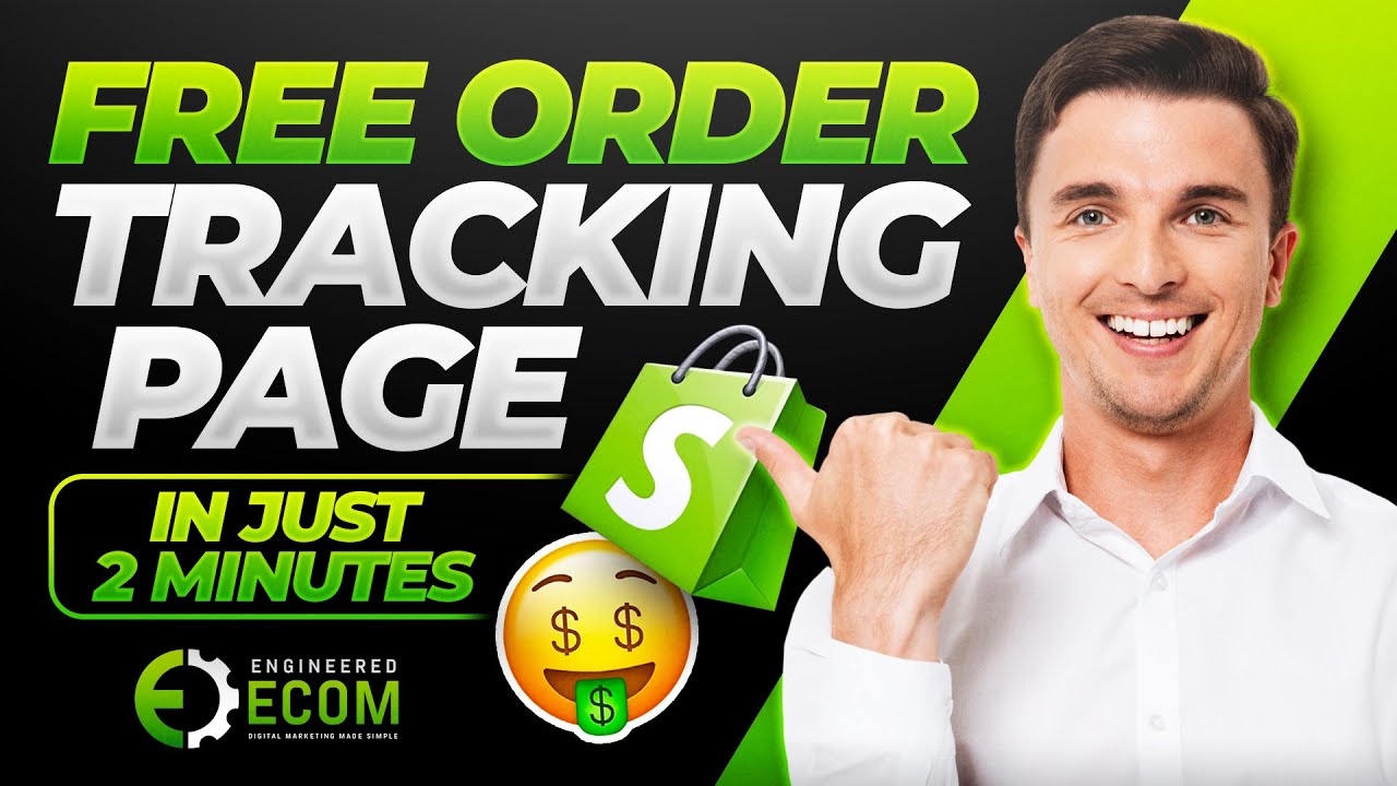 New Update How To ADD Order Tracking Page For FREE On Shopify | In Just 2 Minutes!
