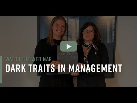 Webinar: Dark Traits in Management - video from People Test Systems