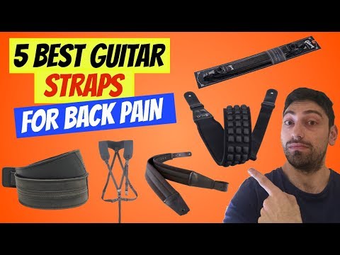 Best Guitar Strap For Back Pain - 5 Comfortable Choices