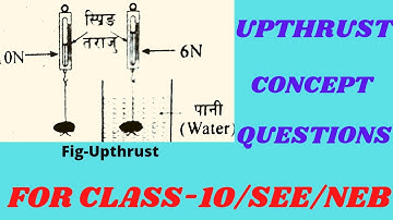 UPTHRUST|PRESSURE |FOR CLASS-10|SEE|NEB||TIRTHA BASNET