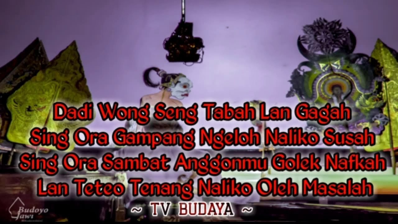  BIJAK  JAWA  KEHIDUPAN VERSI WAYANG  KULIT YouTube