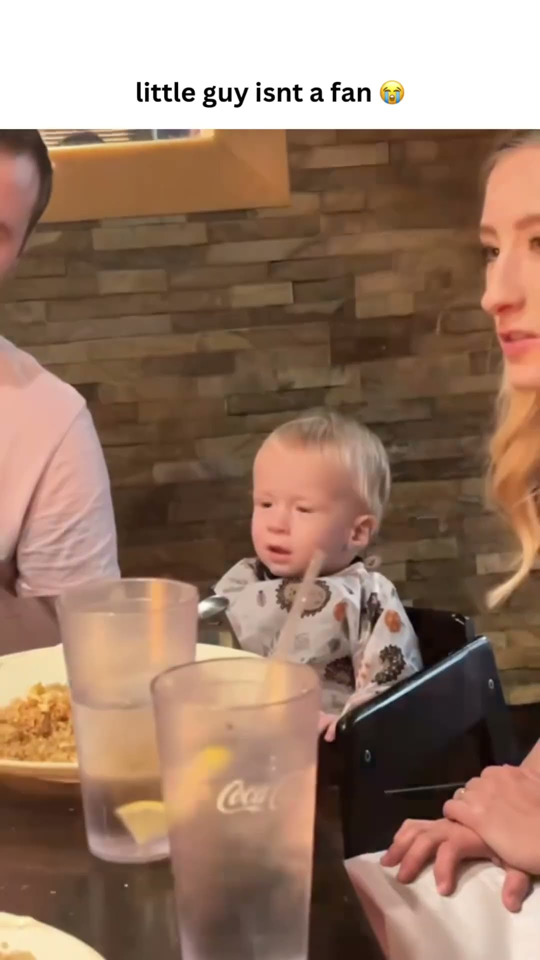 Imagine just being born and you witness this