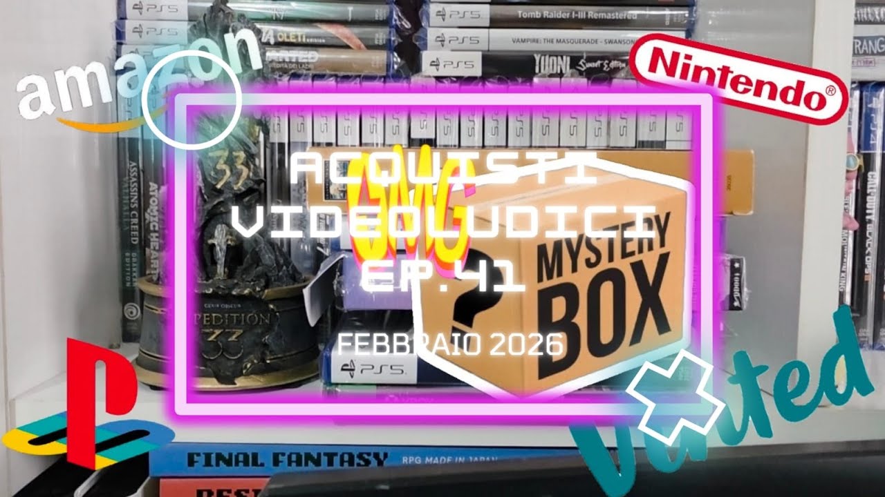 ACQUISTI VIDEOLUDICI Ep. 41 - FEBBRAIO 2026