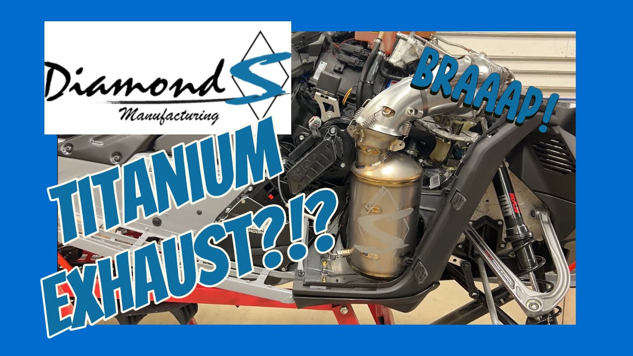 Титановая выхлопная система Diamond S? Давайте установим её!