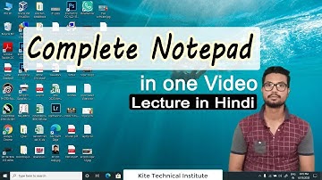 notepad in one video -25 | Complete NotePad in one Video | Notepad class in Hindi | Computer Notepad