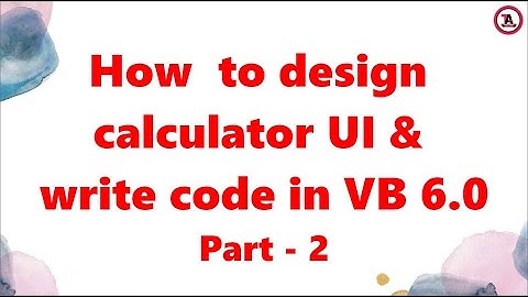 Second Program in Visual Basic - [ Calculator ] || Subscribe TechnoAbhijeet