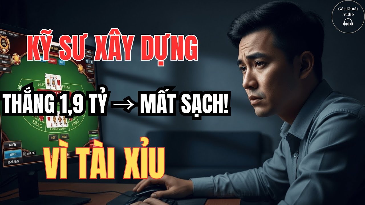 Kỹ Sư Xây Dựng Tự Tay Phá Nát Gia Đình - Thua 2 Tỷ Vì Tài Xỉu, Cầm Cố Sổ Đỏ!