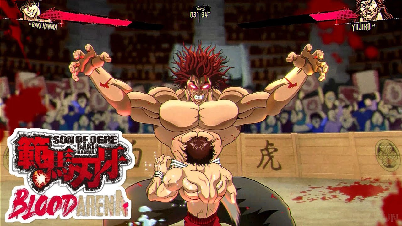 BAKI HANMA: Blood Arena - BAKI vs YUJIRO The Ogre [Final Boss Fight + Ending]