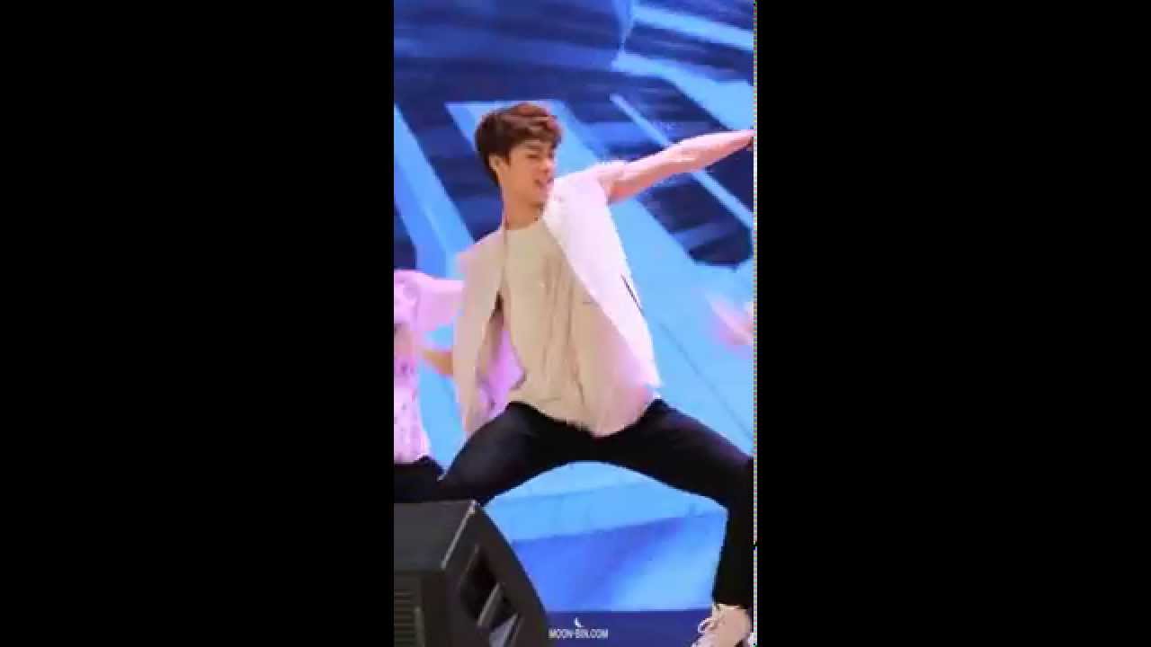 150125 롯데월드 판타지오 아이틴(iTeen) 문빈(MOONBIN) 블락비 난리나 댄스