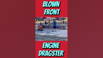 Blown Front Engine Dragster Laying Down Some Rubber! #shorts