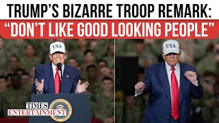Trump Stuns U.s. Troops In Japan With Shocking Quip: ‘Good Looks Don’t Win Anymore, Merit Does’ Resimi