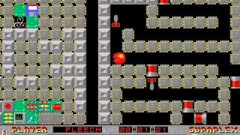 Supaplex: Original Levels: Level 24: 200 Moving Objects!