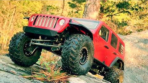 Axial SCX10iii JLU - December Trailcrawl - Norway