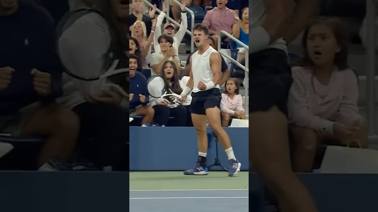 He had Kyrgios SCRAMBLING 👏