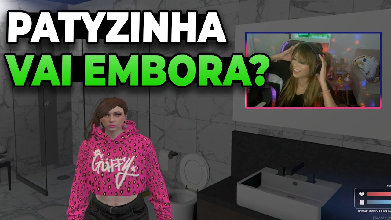 PATYZINHA FAZ MALA PARA IR EMBORA DA CIDADE ALTA GTA RP (💕Paty Landim💕) PATYZINHA VAI EMBORA